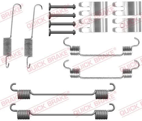 Accessory Kit, brake shoes